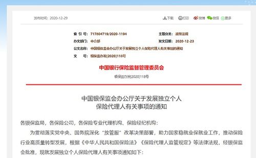 獨(dú)立個(gè)人保險(xiǎn)代理人新規(guī)落地 聚焦專業(yè)服務(wù)，規(guī)范行業(yè)發(fā)展